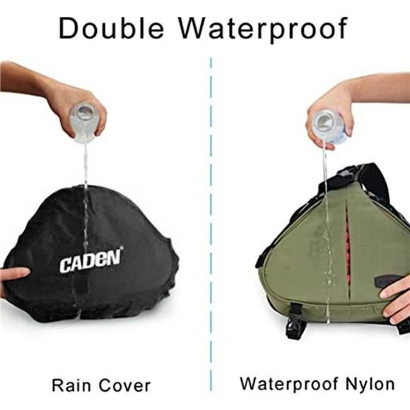 rain cover for camera backpack SDYSM Backpack, Hardshell DSLR/SLR Camera Bag with Lens Pouch & 15.6" Laptop Compartment Waterproof Camera Case with Photography Compatible Canon/Nikon/Sony/Drone Black : Electronics stop nylon with a polyurethane coating and a water Camera Cover Rain